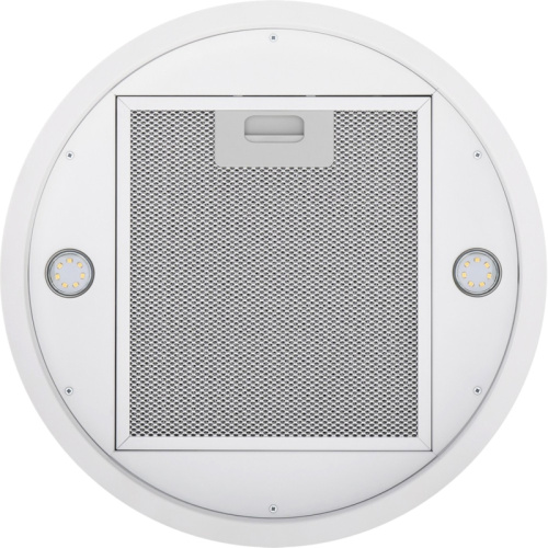 LEEPUSH39WHITE ВЫТЯЖКА MAUNFELD/ островная вытяжка с потолочным креплением,1000м3/ч, белая фото 4