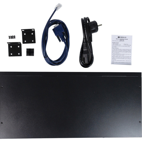 OS6112F/A1A Коммутатор/ Managed L3 Switch 12x10GBase-X SFP+, RJ45 Console фото 4