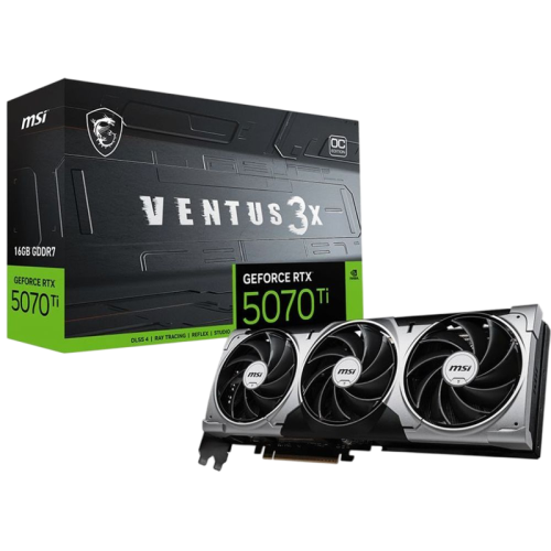 GeForceRTX5070Ti16GVENTUS3XOC Видеокарта/ GeForce RTX 5070 Ti 16G VENTUS 3X OC