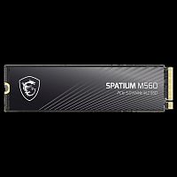 S78-440L0F0-P83 Твердотельный накопитель SSD MSI M.2 2280 1TB SPATIUM M560 Client SSD S78-440L0F0-P83, PCIe Gen5x4 with NVMe