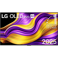 OLED55G5RLA.ARUG Телевизор 55'' LG/ 55'' OLED, Gallery, Ultra HD, Smart TV, WebOS, Bluetooth, MR NFC, 120Hz Native (VRR 165Hz), 4.2ch (60W) Dolby Atmos, 2хHDMI, 3хUSB, One Wall Mount, Rocky Black, 2025