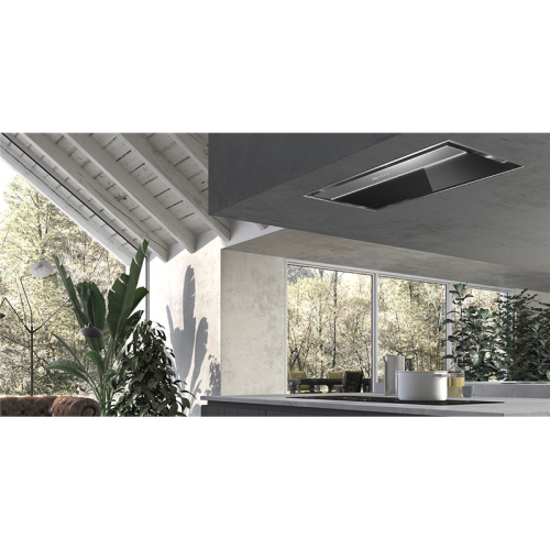 350.0543.436 Настенная вытяжка Faber/ BETTER, Встраиваемая островная ONYX-C BK GLASS/X A90 фото 2