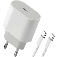 83222 Defender Сетевой адаптер UPA-121 20W, USB C,кабель Type-C,белый