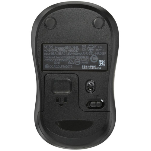 910-004131 Мышь LOGITECH WRL M186 GREY 910-004131 фото 6