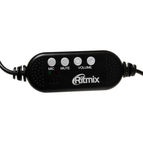 4660004540214 Гарнитура/ Гарнитура RITMIX RH-533USB Чёрный (2.4м) фото 7