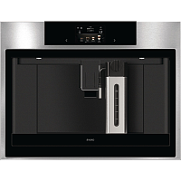 CMB64SS Встраиваемая кофемашина ASKO/ Арт. 745052 ; Встраиваемая кофемашина ASKO, 15 автоматических программ, сенсорный TFT-дисплей, 6 пользовательских профилей, регулировка крепости кофе/температуры, подсветка, давление 15 бар, автоматическая программа о