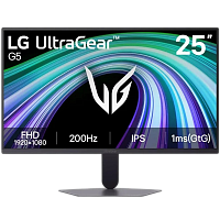 25G523B-B Монитор/ LG UltraGear 25G523B-B 24.4'' 1920x1080, IPS, 178x178, 300nit, 200Hz, 1ms, 2HDMI/DP, noUSB-A, Audio out, T, ExtPWR, 100x100VESA, Фиолетово-серый, 1y
