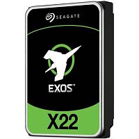 ST22000NM000E Жесткий диск/ HDD Seagate SAS 22Tb Exos X22 7200 512Mb 1 year warranty (replacement ST20000NM002D, WUH722020BL5204, MG10SCA20TE)
