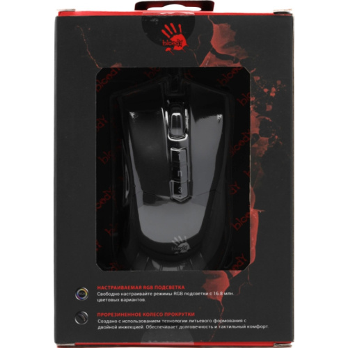 P90SSTONEBLACK Мышь A4Tech Bloody P90s черный оптическая 8000dpi USB 7but (P90S STONE BLACK) фото 15