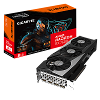 GV-R76GAMINGOC-8GD Видеокарта/ VGA GIGABYTE AMD RADEON RX 7600 GAMING OC 8G 8GB, GDDR6/128-bit, PCIe 4.0, 2xHDMI 2.1a, 2xDP, 2.5-slot