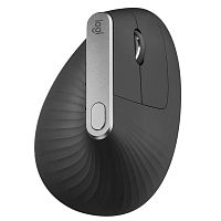 910-005451 Мышь Logitech MX Vertical черный оптическая 4000dpi беспров. BT/Radio USB 4but (910-005451)