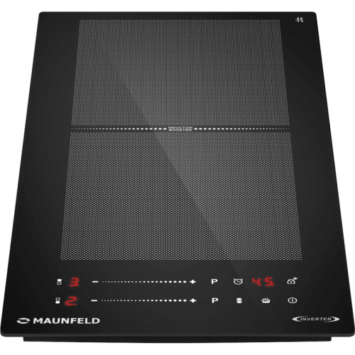 Индукционная варочная панель MAUNFELD/ Индукция, домино, Flex Zone и Booster, слайдерное управление, черный фото 2