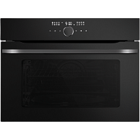 XCMO4418GBMatt Компактный духовой шкаф, 14 режимов, 44 л, сенсорное управление, гриль, таймер, A+, черное стекло