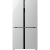 NFFD185SG Отдельностоящий Холодильник Kuppersberg/ Отдельностоящий Холодильник Kuppersberg, четырехдверный, High-Tech, ВхШхГ 182.5х91х69.5, объем 539 л, No Frost, LED дисплей, режим отпуск, супер заморозка, супер охлаждение, зона свежести, инверторный ком