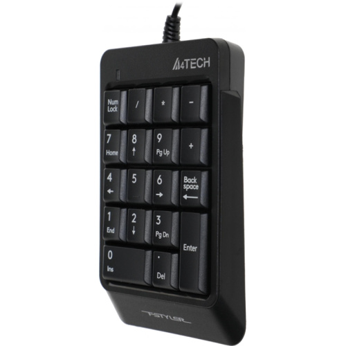 FK13PBLACK Числовой блок A4Tech Fstyler FK13P черный USB slim для ноутбука (FK13P BLACK) фото 2 FK13PBLACK Числовой блок A4Tech Fstyler FK13P черный USB slim для ноутбука (FK13P BLACK) фото 2
