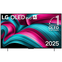 OLED42C5RLA.ARUG Телевизор 42'' LG/ 42'' OLED, Ultra HD, Smart TV, WebOS, Bluetooth, MR NFC, 120Hz Native (VRR 144Hz), 2.0ch 20Вт, 2хHDMI, 3хUSB, 2 Pole, Charcoal Black, 2025