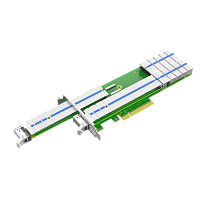 LRSV9310-2ER Адаптер для SSD/ PCle3.0 x8 2*M.2 NVMe Raid Adapter