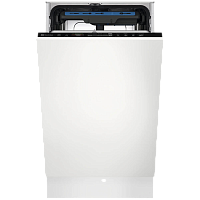 EEM63310L Встраиваемые посудомоечные машины ELECTROLUX/ Встраиваемая узкая посудомоечная машина, без фасада, сенсорное управление Quick Select 1, трехцифровой дисплей, 10 комплектов, 5 программ + 3 комбинации (все программы, кроме Предварительное полоскан