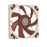 NF-A12x15PWM Кулер для корпуса/ Case Cooler Noctua NF-A12x15 PWM (120x120x15mm, 4-pin PWM, 55.44CFM, 23.9dBA, 1850RPM, Beige/Brown)