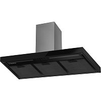 MIRAGE90Black ВЫТЯЖКА MAUNFELD/ Полновстраиваемя, 90 см, 1150 м3/ч, 61дБ, 3 скорости, электронное управление, таймер, цвет: черный (Фильр CF110 не входит в комплект)