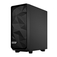 FD-C-MES2C-02 Корпус ПК без блока питания/ Case Fractal Design Meshify 2 Compact TG Dark Tint, Midi-Tower, 2x140mm + 1x120mm, 2xUSB-A 3.2 + 1xUSB 3.2 Type-C ATX, mATX, mITX Black