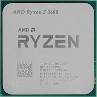 100-000000031 Процессор/ CPU AM4 AMD Ryzen 5 3600 (Matisse, 6C/12T, 3.6/4.2GHz, 32MB, 65W) OEM