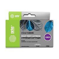 CS-LC1280XC -/ Картридж струйный Cactus CS-LC1280XC голубой (16.6мл) для Brother MFC-J6510/6910DW