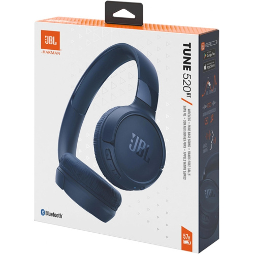 JBLT520BTBLU Гарнитура накладные JBL Tune 520BT синий беспроводные bluetooth оголовье (JBLT520BTBLU) фото 3 JBLT520BTBLU Гарнитура накладные JBL Tune 520BT синий беспроводные bluetooth оголовье (JBLT520BTBLU) фото 3