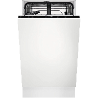 EEA22100L Встраиваемая посудомоечная машина ELECTROLUX/ Встраиваемая узкая посудомоечная машина, без фасада, сенсорное управление Quick Select 1, трехцифровой дисплей, 9 комплектов, 6 программ + 3 комбинации (все программы, кроме Предварительное полоскани