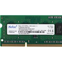 NTBSD3N16SP-04 Оперативная память DDR3L 4Gb 1600MHz Netac NTBSD3N16SP-04 Basic RTL PC3-12800 CL11 SO-DIMM 204-pin 1.35В single rank Ret [NTBSD3N16SP-04]