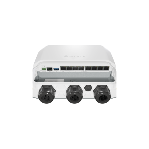 RB5009UPr+S+OUT Маршрутизатор/ RB5009UPr+S+OUT Wired router 2.5 Gigabit Ethernet, Gigabit Ethernet White фото 4