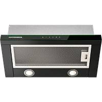 SLIMTOUCH60B Встраиваемая вытяжка KUPPERSBERG/ KITCHEN RETAIL / Встраиваемая вытяжка KUPPERSBERG, телескопическая, High-Tech, 60 см, таймер, периметральное всасывание, обратный клапан, регулировка яркости освещения, механическое управление, 3 скорости + т