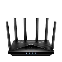 WR6500 Маршрутизатор/ BE6500 2.5G Dual Band Wi-Fi 7 Mesh Router, Chipset Broadcom, 802.11be/ax/ac/a/b/g/n, 5764Mbps at 5GHz + 688Mbps at 2.4GHz, 1 x 2.5Gbps WAN Port, 4 x 10/100/1000Mbps Ports, 6 x 5dBi fixed antennas, WiFi router/AP/ Repeater/WISP Mode,