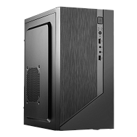 FZ-015-SX450R Корпус с блоком питания 450Вт./ Case Forza mATX, 450W, 2xUSB2.0, Black, w/o FAN, 12 cm fan PSU, power cord