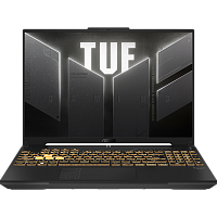 90NR0N06-M002T0 Ноутбук/ ASUS TUF F16 FX607VU-RL061 16"(1920x1200 (матовый, 144Hz) IPS)/Intel Core 5 210H(2.2Ghz)/16384Mb/512PCISSDGb/noDVD/Ext:nVidia GeForce RTX4050(6144Mb)/Cam/BT/WiFi/56WHr/war 1y/2.2kg/Mecha Gray/DOS