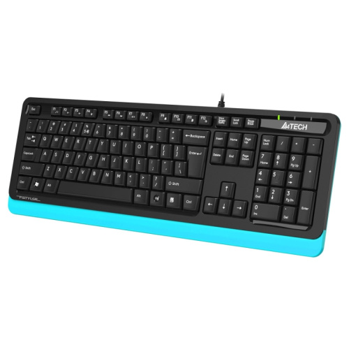 FKS10BLUE Клавиатура A4Tech Fstyler FKS10 черный/синий USB (FKS10 BLUE) фото 12 FKS10BLUE Клавиатура A4Tech Fstyler FKS10 черный/синий USB (FKS10 BLUE) фото 12