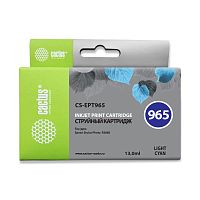 -/ Картридж струйный Cactus CS-EPT965 T0965 светло-голубой (13мл) для Epson Stylus Photo R2880