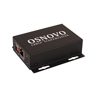 E-PoE/1A РоЕ удлинитель/ OSNOVO PoE удлинитель 10M/100M Fast Ethernet на 400м (до 30W)