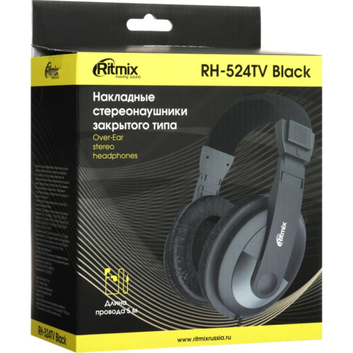 4630032218287 Наушники/ Наушники RITMIX RH-524TV (3.5мм, 5 м) фото 6 4630032218287 Наушники/ Наушники RITMIX RH-524TV (3.5мм, 5 м) фото 6
