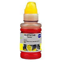 -/ Чернила Cactus CS-EPT6734 T6734 желтый 100мл для Epson L800/L810/L850/L1800