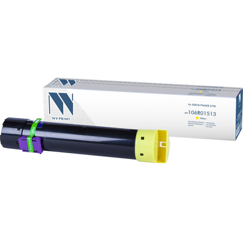 NV-106R01513Y -/ Тонер-картридж NVP NV-106R01513 Yellow для Xerox Phaser 6700 (5000k)