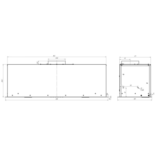 277203 GOOD, Кухонная вытяжка ELIKOR КВ Cube 90П-1000-Э4Д черный фото 8