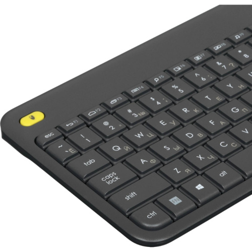 920-007173 Клавиатура Logitech K400 Plus черный USB беспроводная (920-007173) фото 3 920-007173 Клавиатура Logitech K400 Plus черный USB беспроводная (920-007173) фото 3