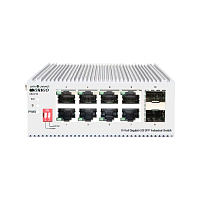 OI2210/A1A Коммутатор/ Unmanaged Industrial Switch 8x1000Base-T, 2x1000Base-X SFP, Surge 4KV, -40 to 75°C