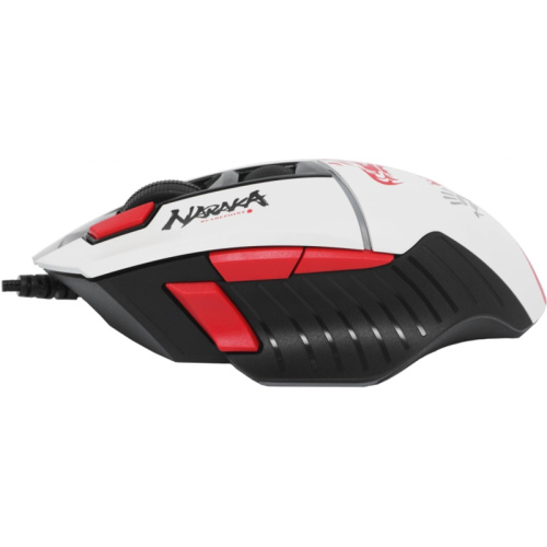 W95MAXNARAKA Мышь A4Tech Bloody W95 Max Naraka белый/рисунок оптическая 12000dpi USB 6but фото 9 W95MAXNARAKA Мышь A4Tech Bloody W95 Max Naraka белый/рисунок оптическая 12000dpi USB 6but фото 9