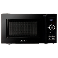 MTW202Noir Отдельностоящая микроволновая печь MONSHER/ Отдельностоящая микроволновая печь MONSHER; объем 20л;мощность 700вт;10 уровней мощности;8 автоматических программ; режим размораживания;цвет черный, серебристый