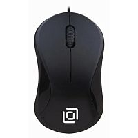 492888 Мышь Oklick 115SR черный оптическая 1000dpi USB для ноутбука 3but (492888)