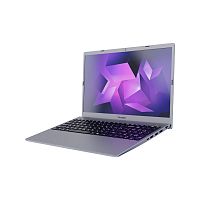 Y22L02P01101R_D35665 Ноутбук/ Ноутбук KVADRA NAU LE15T 15.6"(1920x1080 IPS)/Intel Core i3 1215U(1.2Ghz)/8192Mb/256SSDGb/noDVD/Int:Intel UHD Graphics/Cam/BT/WiFi/55WHr/war 1y/1.75kg/серебро/noOS
