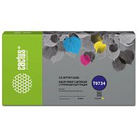 -/ Картридж струйный Cactus CS-EPT973400 T9734 желтый (330мл) для Epson WorkForce WF-C869RD3TWFC/WF-C86