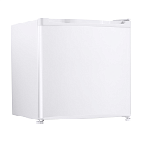 MFF50W Холодильник MAUNFELD/ Компактный холодильник, отдельностоящий, однодверный, Габариты (ШхГхВ), мм: 470x447x496 , объем 46 л, энергоэффективность A+, DeFrost, стандартный компрессор, механическое управление, R600A, цвет белый